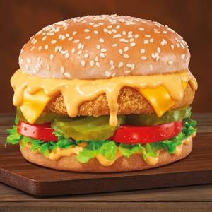 American Mayo Burst Veg Burger