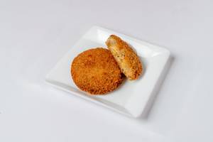 Cheese Chicken Keema Cutlet