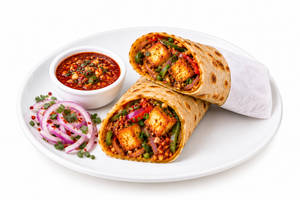 Paneer Chilli Garlic Wrap