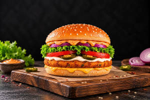 Bugs Veg Club Burger