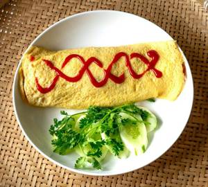 Plain omelet (2 eggs)
