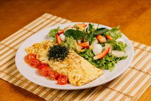 Healthy omelet (loaded veggies)