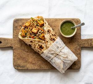 Noodles Paneer Manchurian Frankie