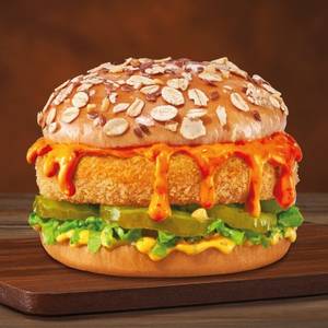 Habanero Burst Veg Burger