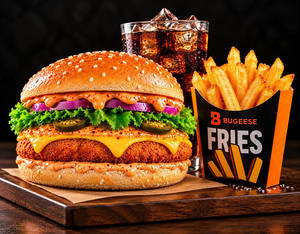 Bugs Cheesy Peri Peri Meal
