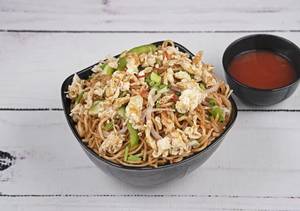 Egg Chilly Garlic Noodles