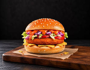 Bugs Mexican Nacho Burger