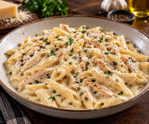 Chicken Alfredo Penne Pasta