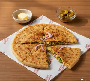 2 Gobi Pyaaz Paratha Combo