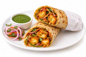 Paneer Tandoori Wrap