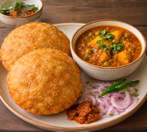 Kachori Sabji Combo                         