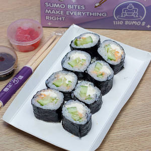 Cucumber Cream Cheese Sushi [8 Piece]