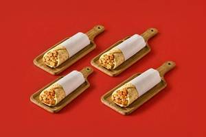 4 Paneer Tikka Shawarma Combo