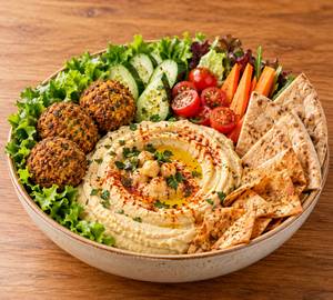 Creamy Hummus Bowl