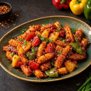 Smokey Chilli Baby Corn - No Onion No Garlic