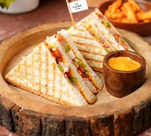 Grilled Veg Supreme Cheese Sandwich