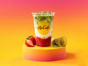      Strawberry Matcha