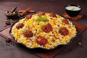 Lucknowi Chicken 65 Biryani (Serves 4)