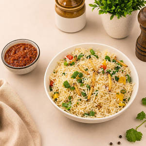 Ginger Capsicum Fried Rice