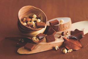 Nama Chocolate Hazelnut (20 Pcs)