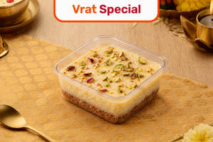 Vrat Kheer Pudding with Rajgira Churma