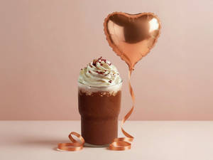 Choco Pistachio Kunafa Frappe