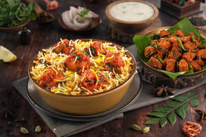 Paneer 65-e-nawabi Biryani ( Paneer 65 Biryani - Serve - 2 )