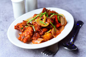 Pan Fried Chilli Chicken [8 Pieces, Serves 1-2]