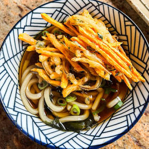 Tempura Chilli Noodle Soup