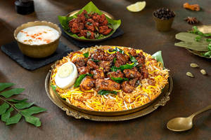 Kali Mirch Murgh Dum Biryani ( Pepper Chicken Biryani - Serve - 1)