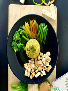 Veggie Tofu Rice Bowl
