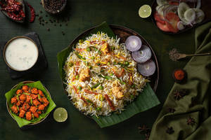 Shahi Subz Dum Biryani ( Veg Dum Biryani - Serve - 2)