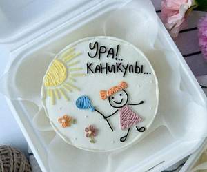 Little Girl Theme  Blueberry Bento Cake