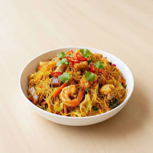 Mixed Singapore Style Rice Noodles