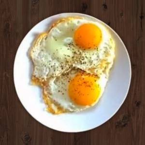 Half Fry Egg (2 Eggs)