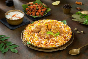 Kathal-e-khaas Dum Biryani ( Kathal Dum Biryani - Serve-1 )
