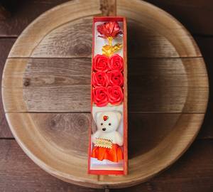 Rose Teddy Gift box