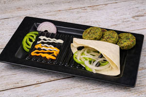 Hara Bhara Kabab Wrap
