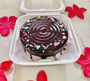 Choco truffle bento cake