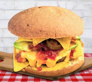 Nachosalsas burger