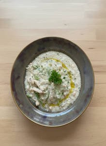 Creamy Asparagus Cheese Risotto