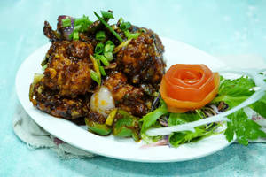 Dry Chilli Chicken [8 Pieces, Serves 1-2]