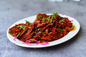 Crispy Honey Chilli Lotus Stem [200 G, Serves 1-2]