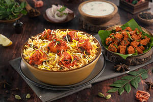 Aloo-e-azam 65 Biryani ( Aloo 65 Biryani - Serve- 2 )