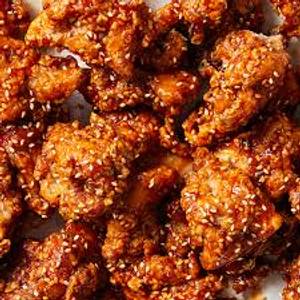 Crispy korean chicken