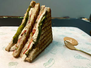 Garden-fresh Paneer Sandwich
