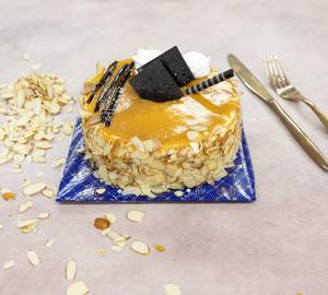 Almond Butterscotch Cake [500 Grams]