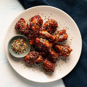 Chicken Wings In Bbq Sauce