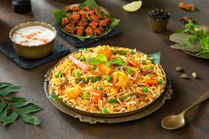 Shahi Subz Dum Biryani ( Veg Dum Biryani - Serve - 1)