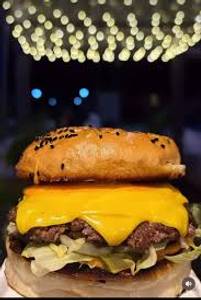 Cheese blend burger